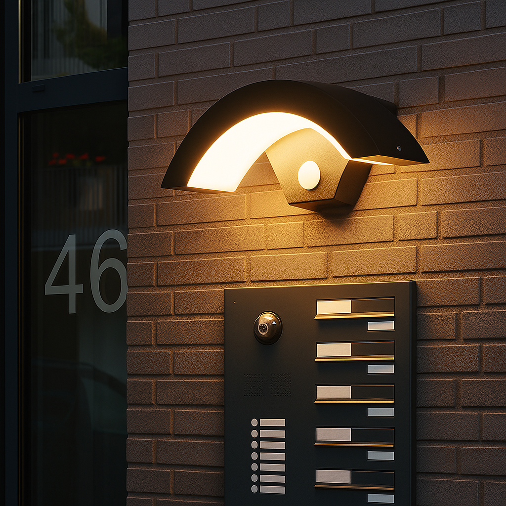 LED Buitenlamp (IP65) met Bewegingssensor - LumiGuard