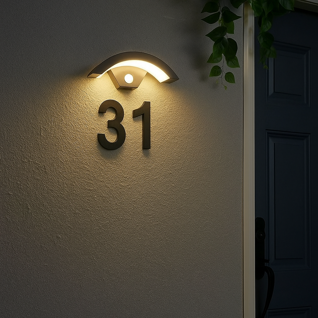 LED Buitenlamp (IP65) met Bewegingssensor - LumiGuard