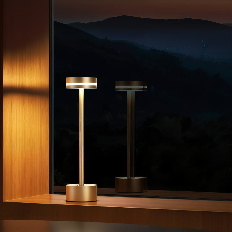 Draadloze & waterdichte LED-tafellamp - LumaGlow