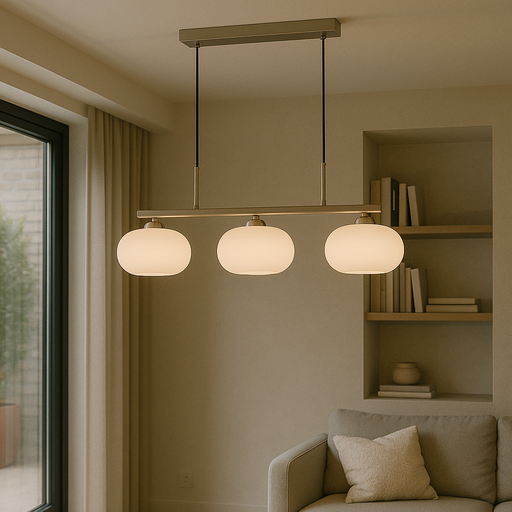 3-Lichts Hanglamp - LineaForma