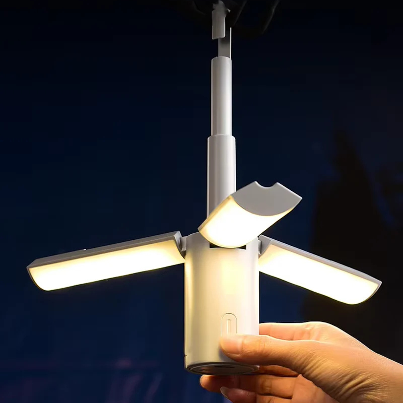 Opvouwbare Solar Campinglamp (IP54) - LumiFold