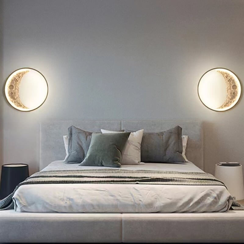 Maanvormige Buitenlamp (IP65) - LunaGlow