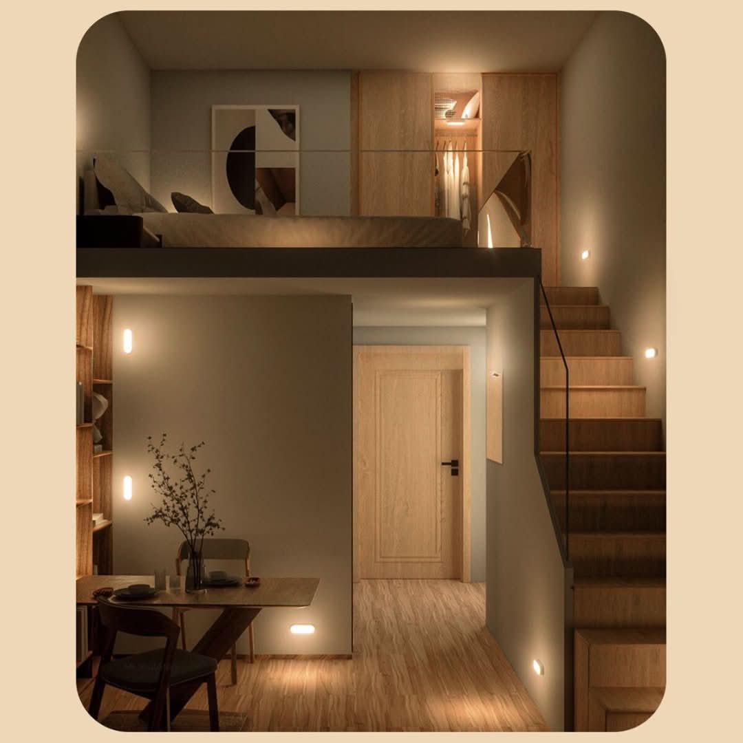 Slimme & Draadloze Bewegingssensor Wandlamp - GlowMotion