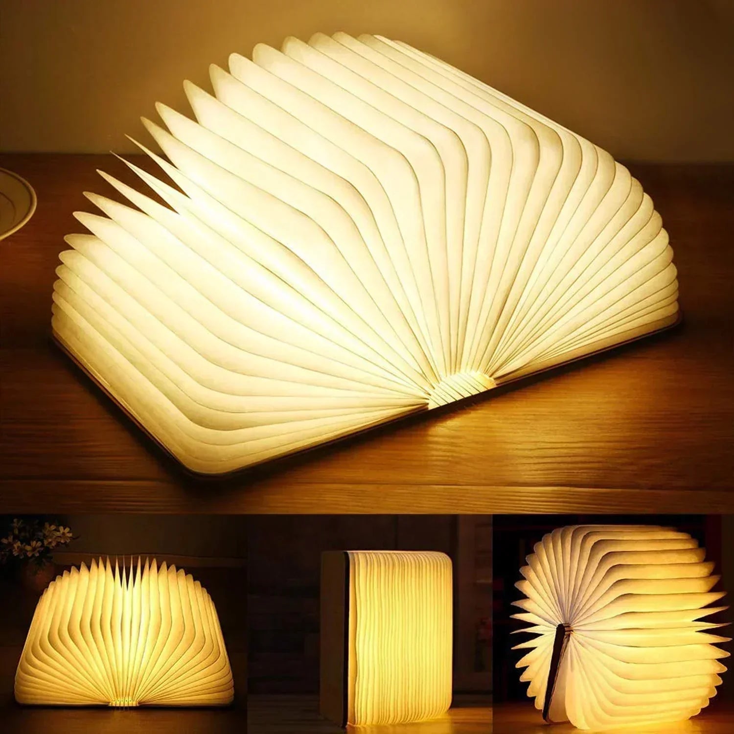 Sfeervolle Boeklamp (LED) - LumaBook