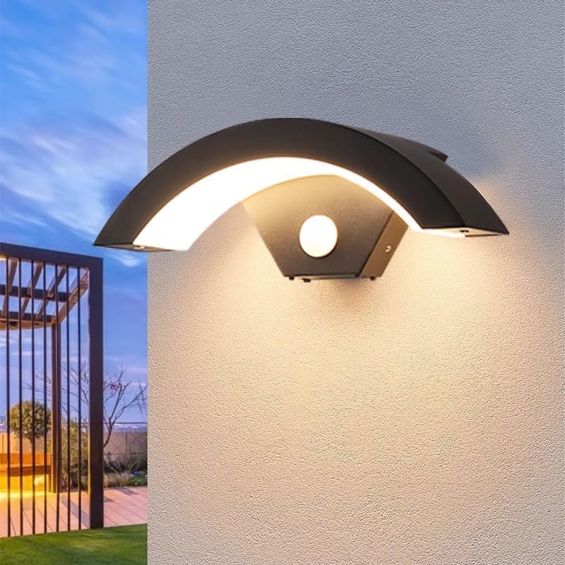 LED Buitenlamp (IP65) met Bewegingssensor - LumiGuard