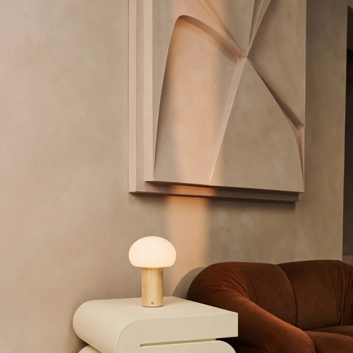 Draadloze & Dimbare Tafellamp (IP44) - LumiNordic