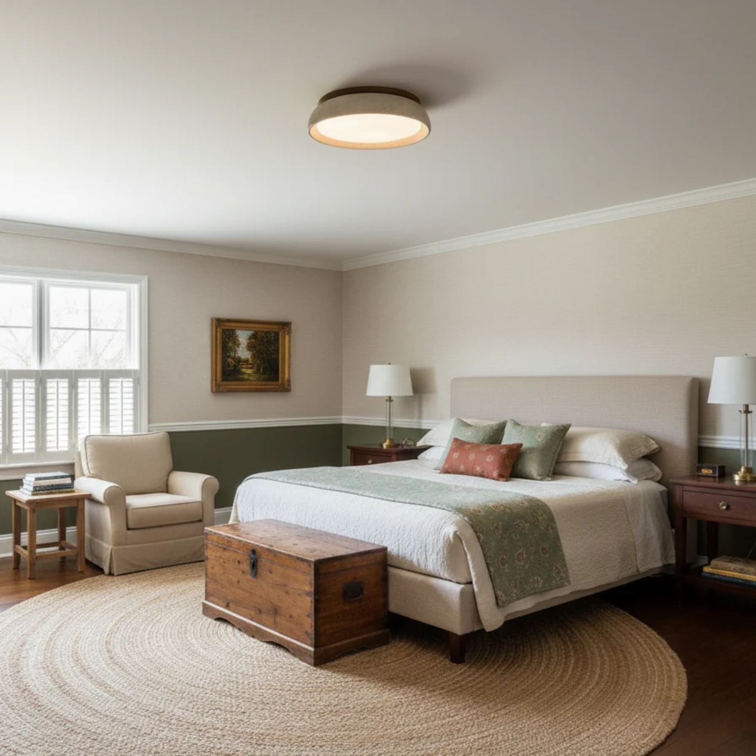 Houten LED Plafondlamp - Depiara Lumière