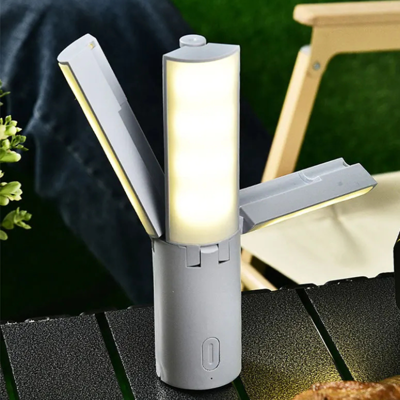 Opvouwbare Solar Campinglamp (IP54) - LumiFold