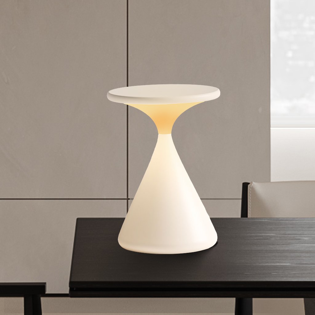 Draadloze sfeerlamp (LED) met zandloperdesign - HaloForma