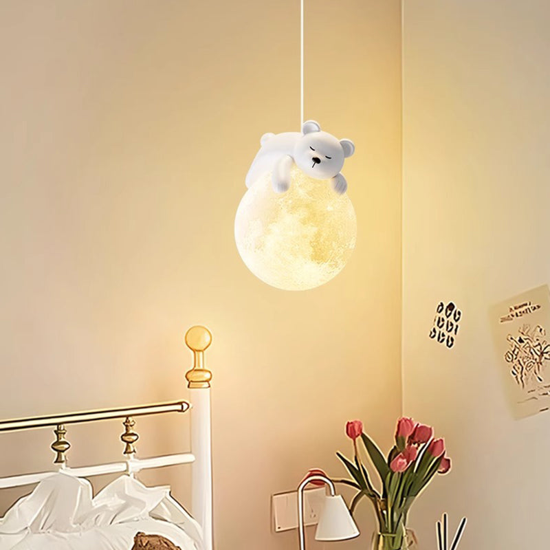 Kinderkamer Hanglamp met Knuffeldier - LumiCuddle