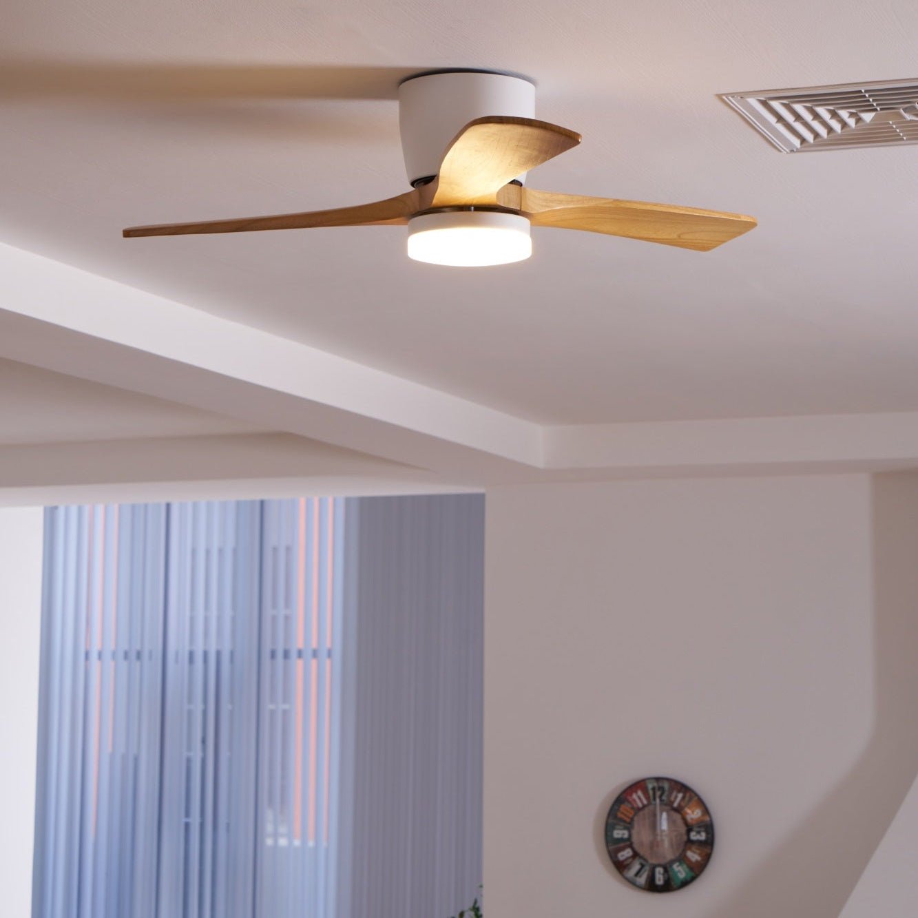 Scandinavische Plafondventilator (LED) - NordiBreeze™
