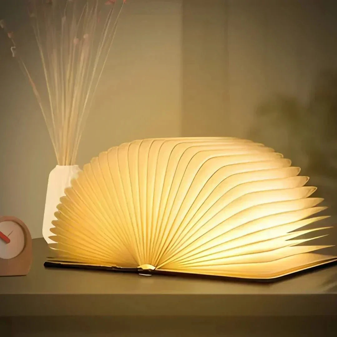 Sfeervolle Boeklamp (LED) - LumaBook