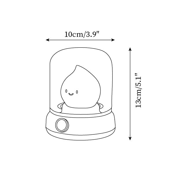 Magisch Vlamlicht voor Kinderkamer - Lumoire