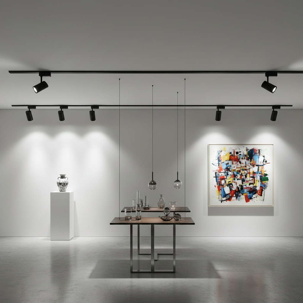 30W 3-Fase LED Dimbaar Railverlichting 2700lm - Targa Noir