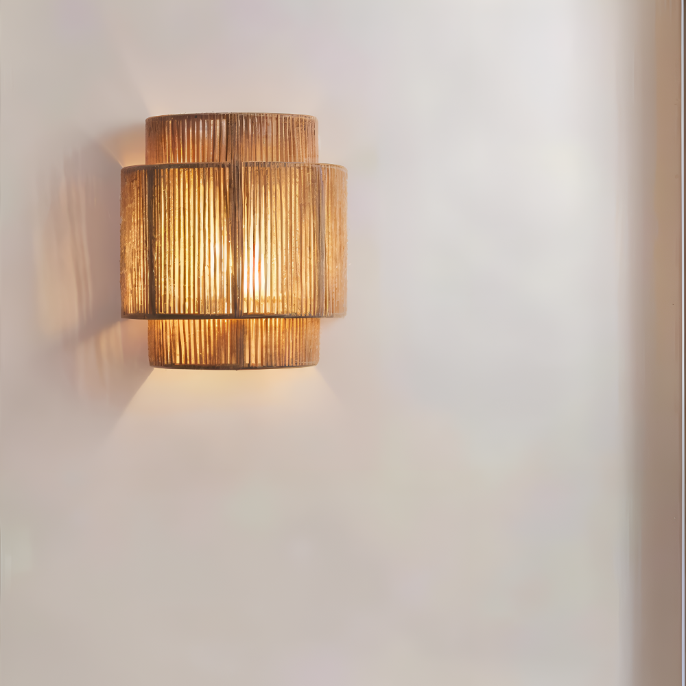 Bohemian Rotan Wandlamp- HanaLumi