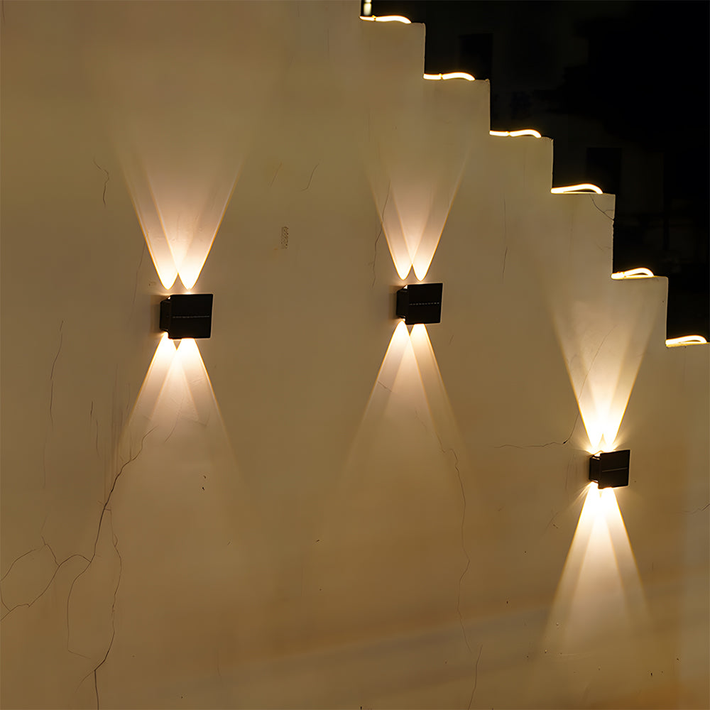 Solar & Weerbestendige Buitenwandlamp - Brillora