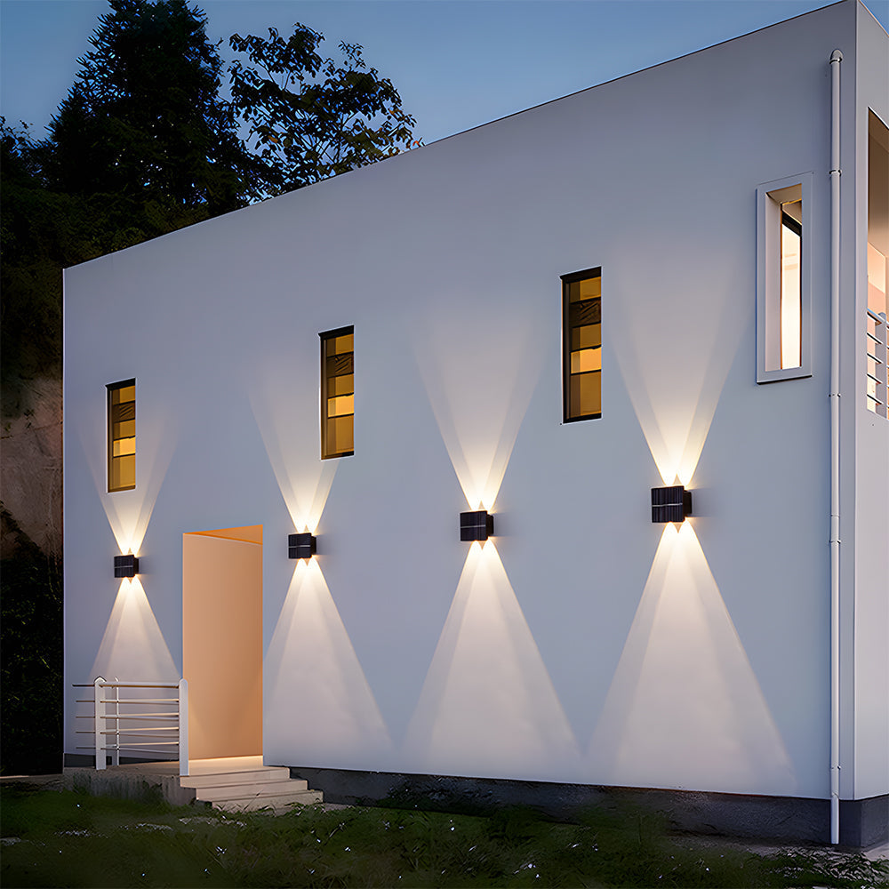 Solar & Weerbestendige Buitenwandlamp - Brillora