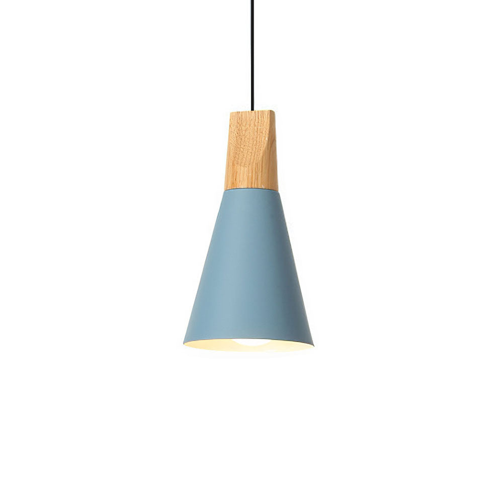 Speelse Houten Hanglamp - Navellea