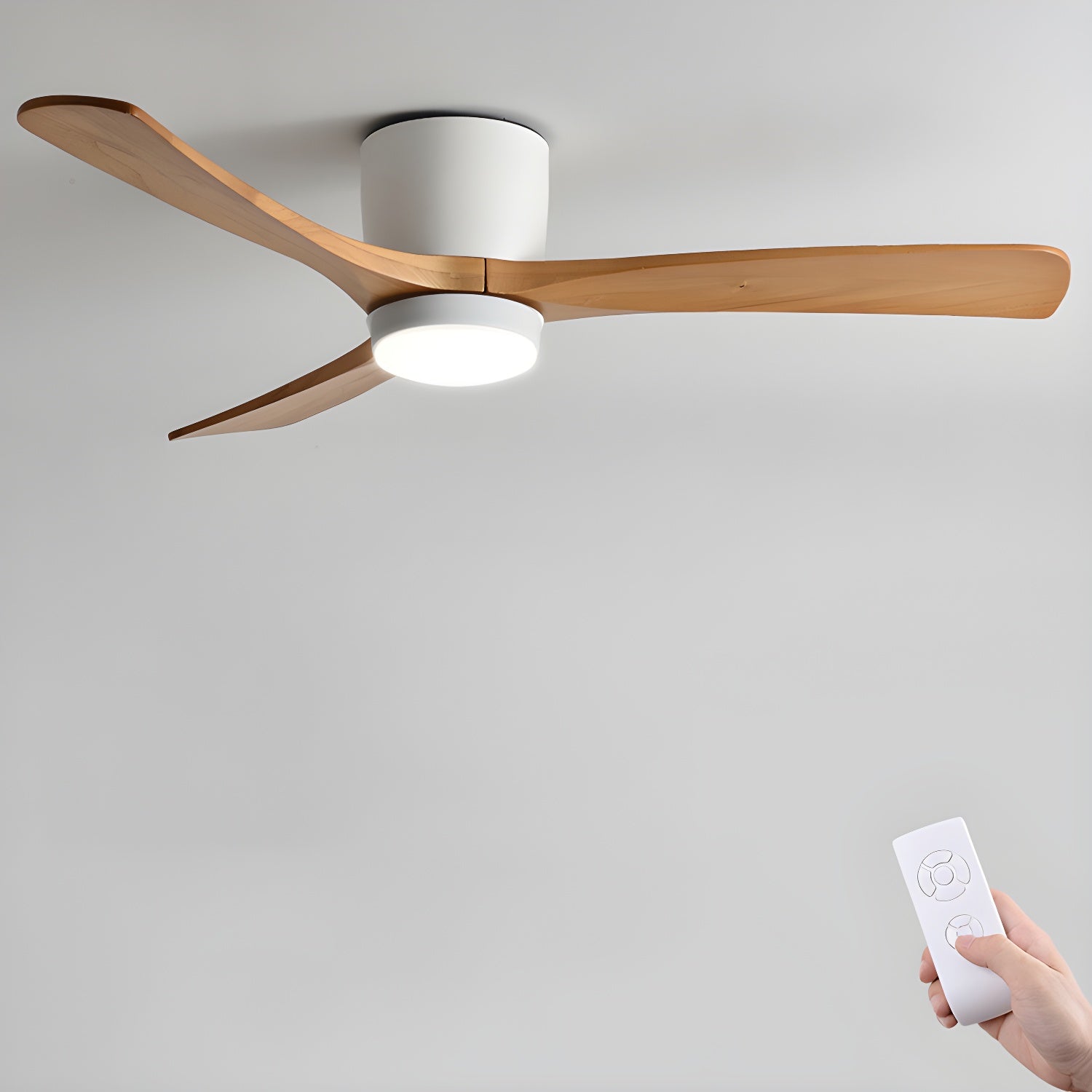 Scandinavische Plafondventilator (LED) - NordiBreeze™