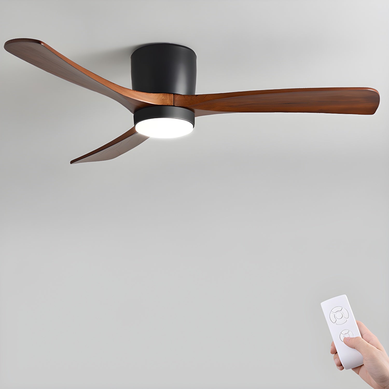 Scandinavische Plafondventilator (LED) - NordiBreeze™