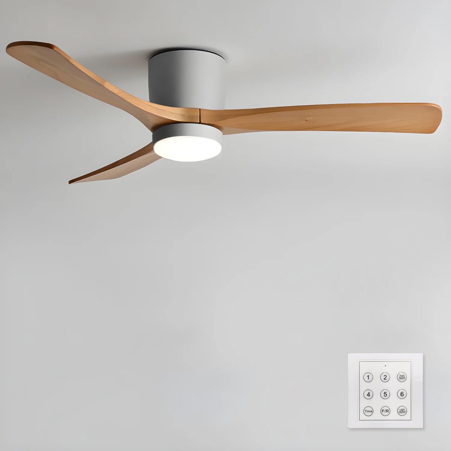 Scandinavische Plafondventilator (LED) - NordiBreeze™