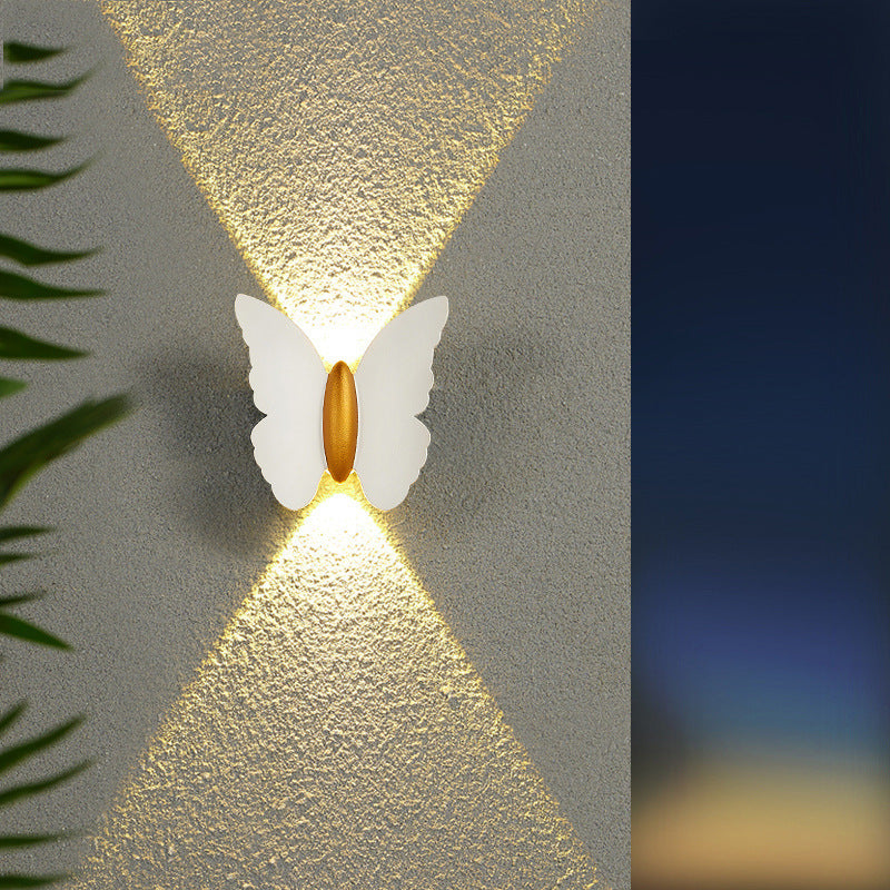LED Buitenwandlamp in Vlindervorm - Butterfly Glow