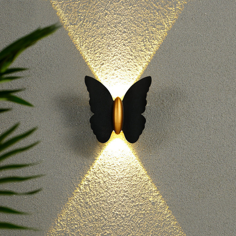 LED Buitenwandlamp in Vlindervorm - Butterfly Glow