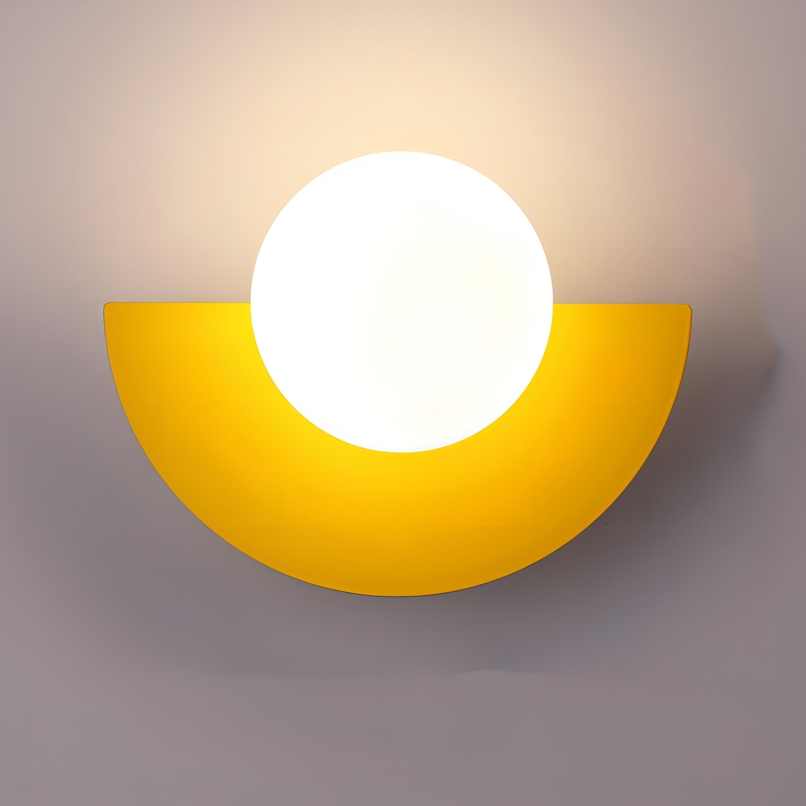 Halfronde Wandlamp (LED) - Nordic Halo