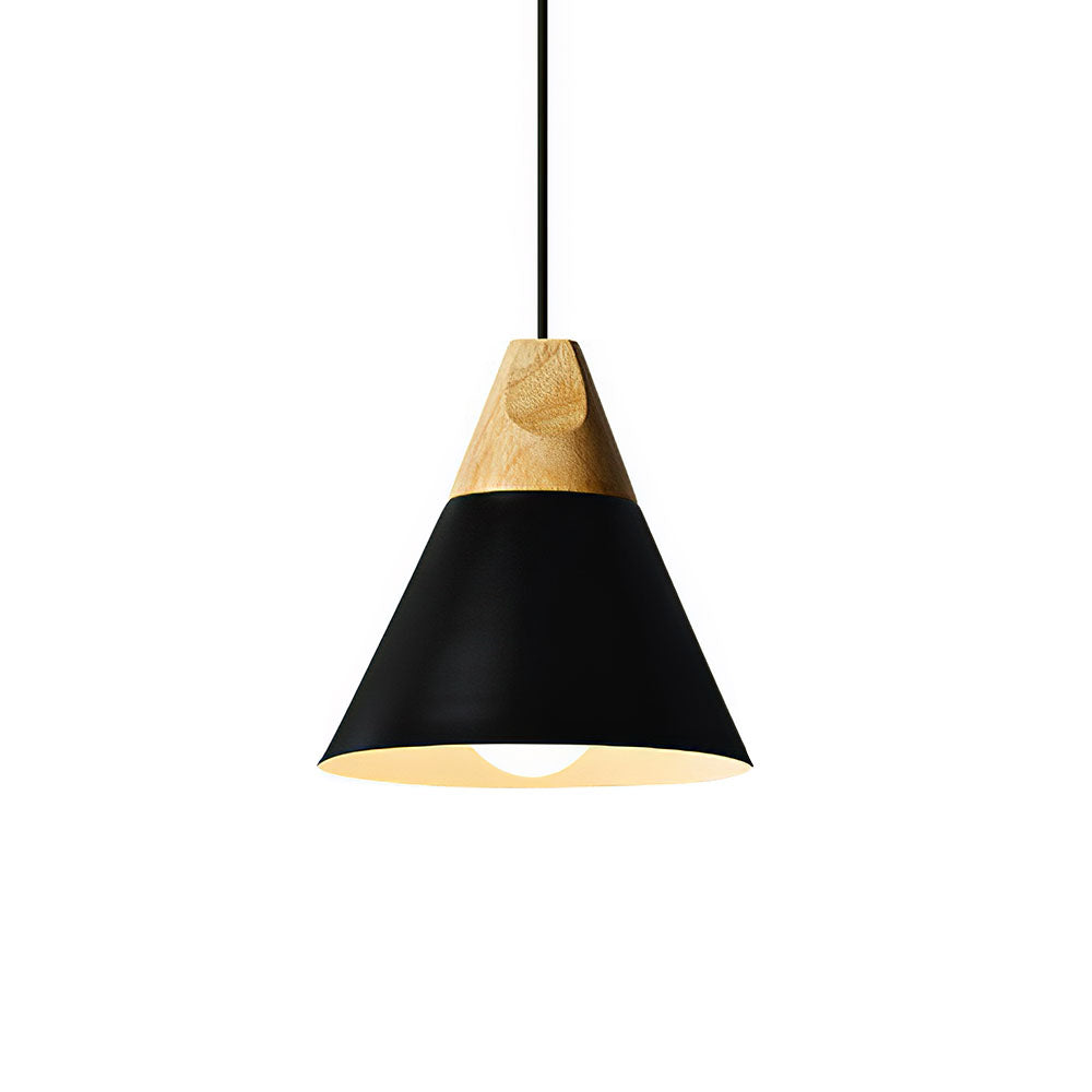 Speelse Houten Hanglamp - Navellea