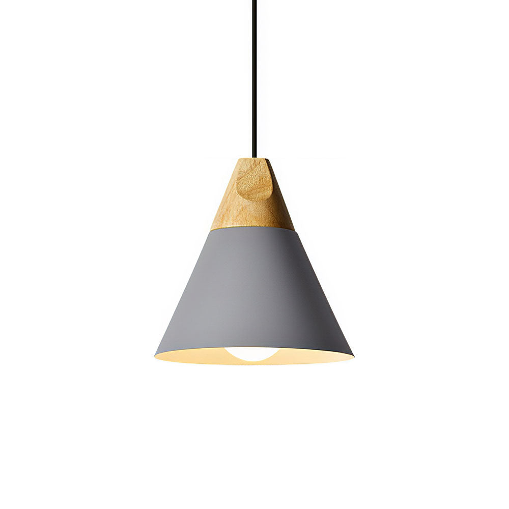 Speelse Houten Hanglamp - Navellea
