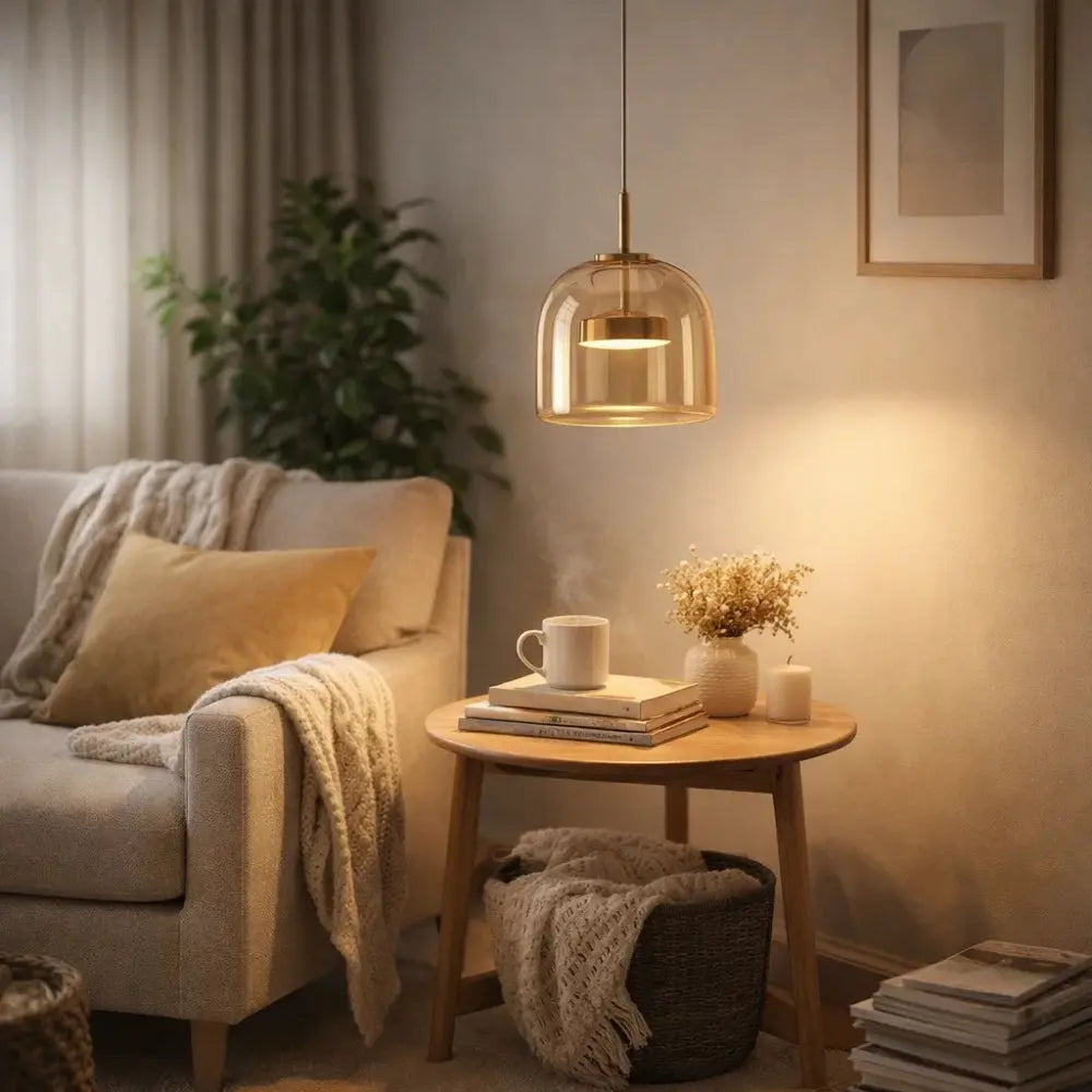 Glazen Hanglamp (LED) - Vinio Glass