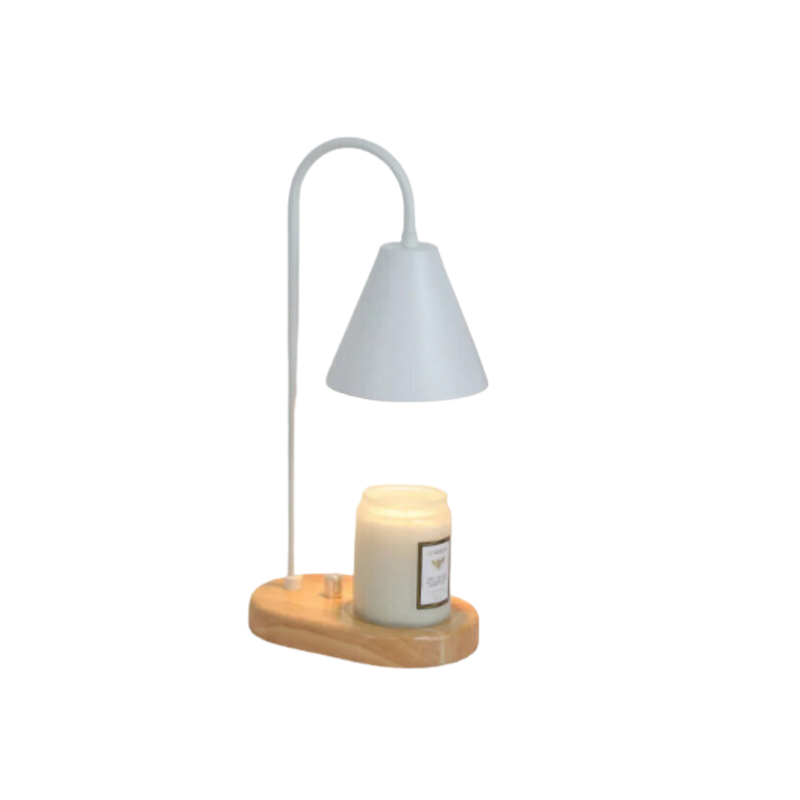 Dimbare kaars- en waxverwarmerlamp met zachte aroma - AromaLume