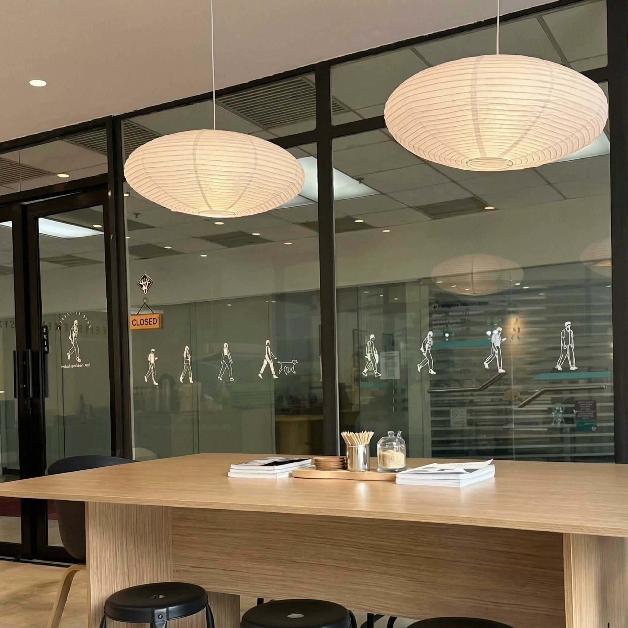 Sfeervolle Papieren Hanglamp - WabiLume