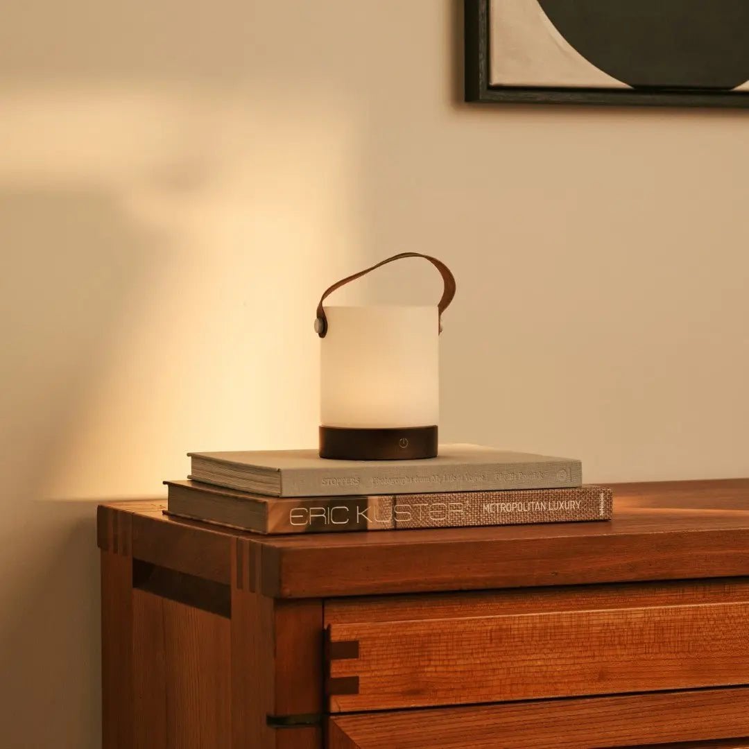 Draadloze & Dimbare Tafellamp (IP44) - LumaWood