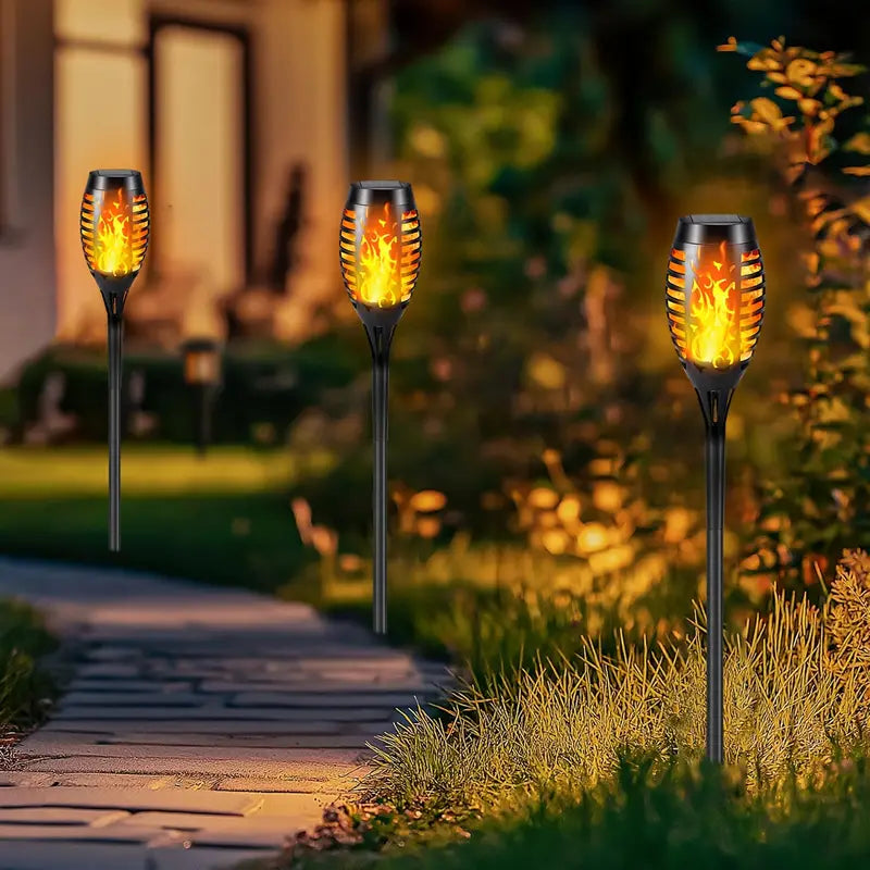 LumiFlare – Solar LED Tuinlampen IP65 (Set van 4/8/12 stuks) - LumiFlare