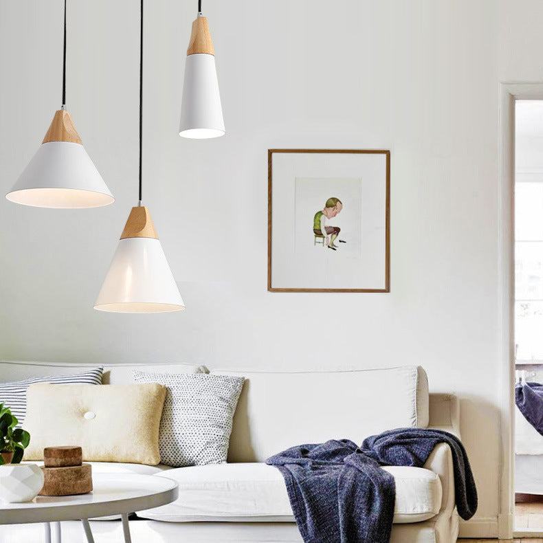 Speelse Houten Hanglamp - Navellea