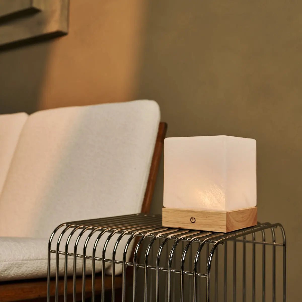 Draadloze & Dimbare Tafellamp (IP44) - SilvaGlow