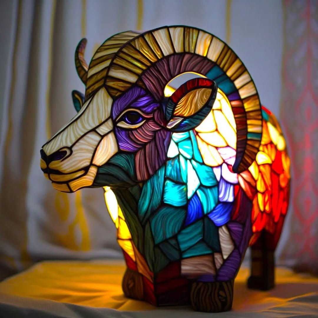 Magische Dierentafellamp - FabelGlow