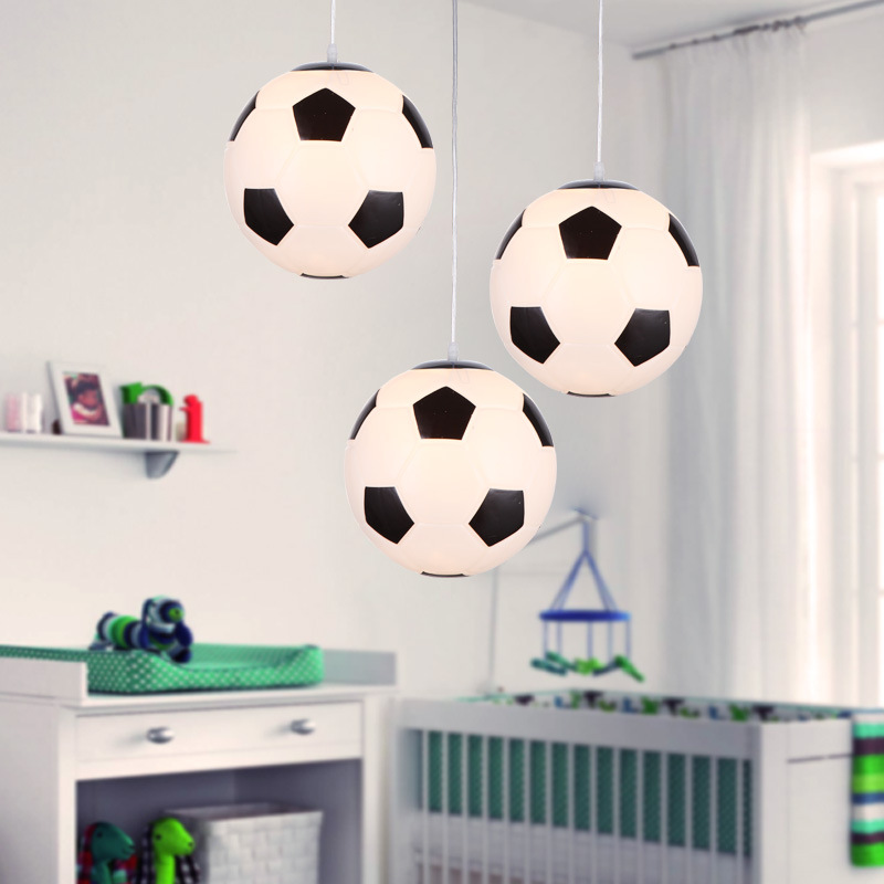 Kinderkamer Plafondlamp Voetbal & Basketbal (LED) - SportGlow