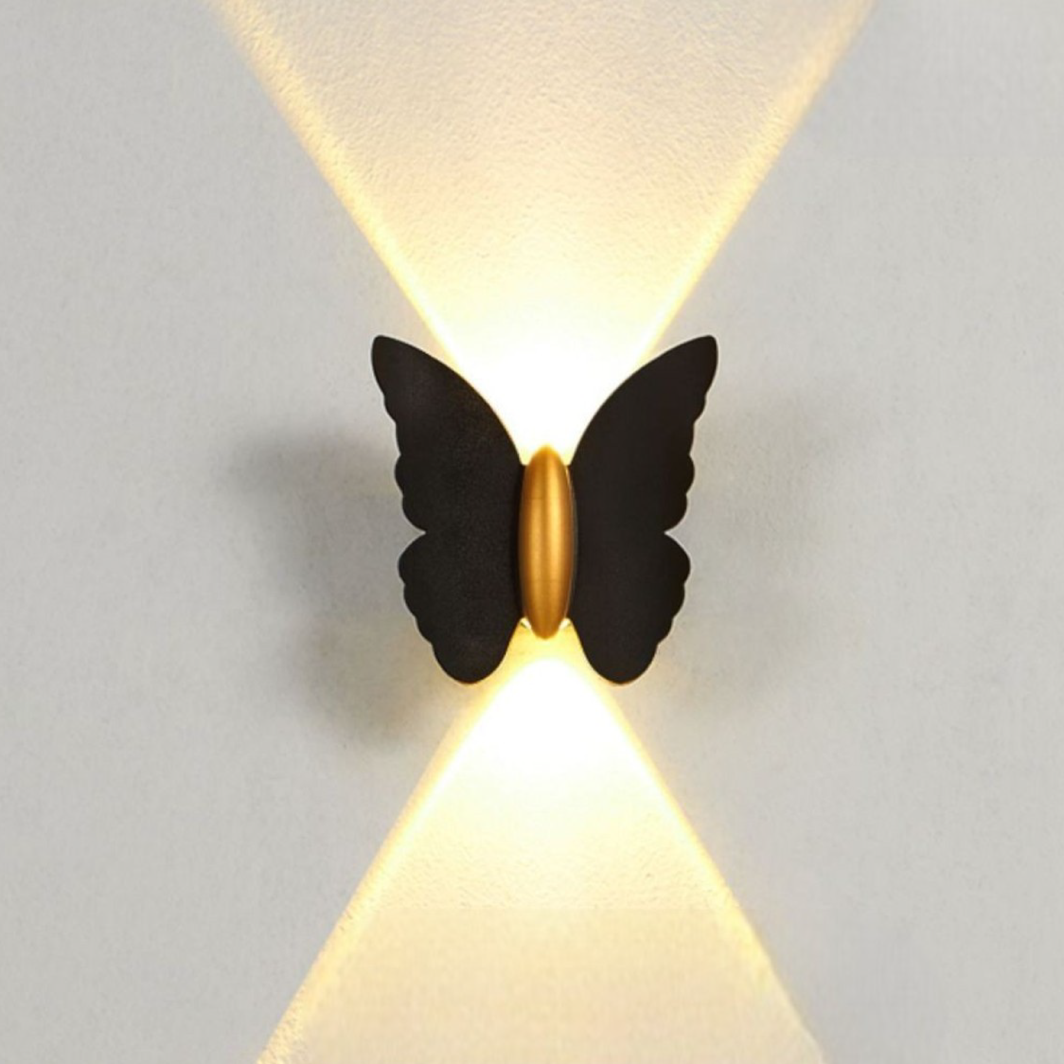 LED Buitenwandlamp in Vlindervorm - Butterfly Glow