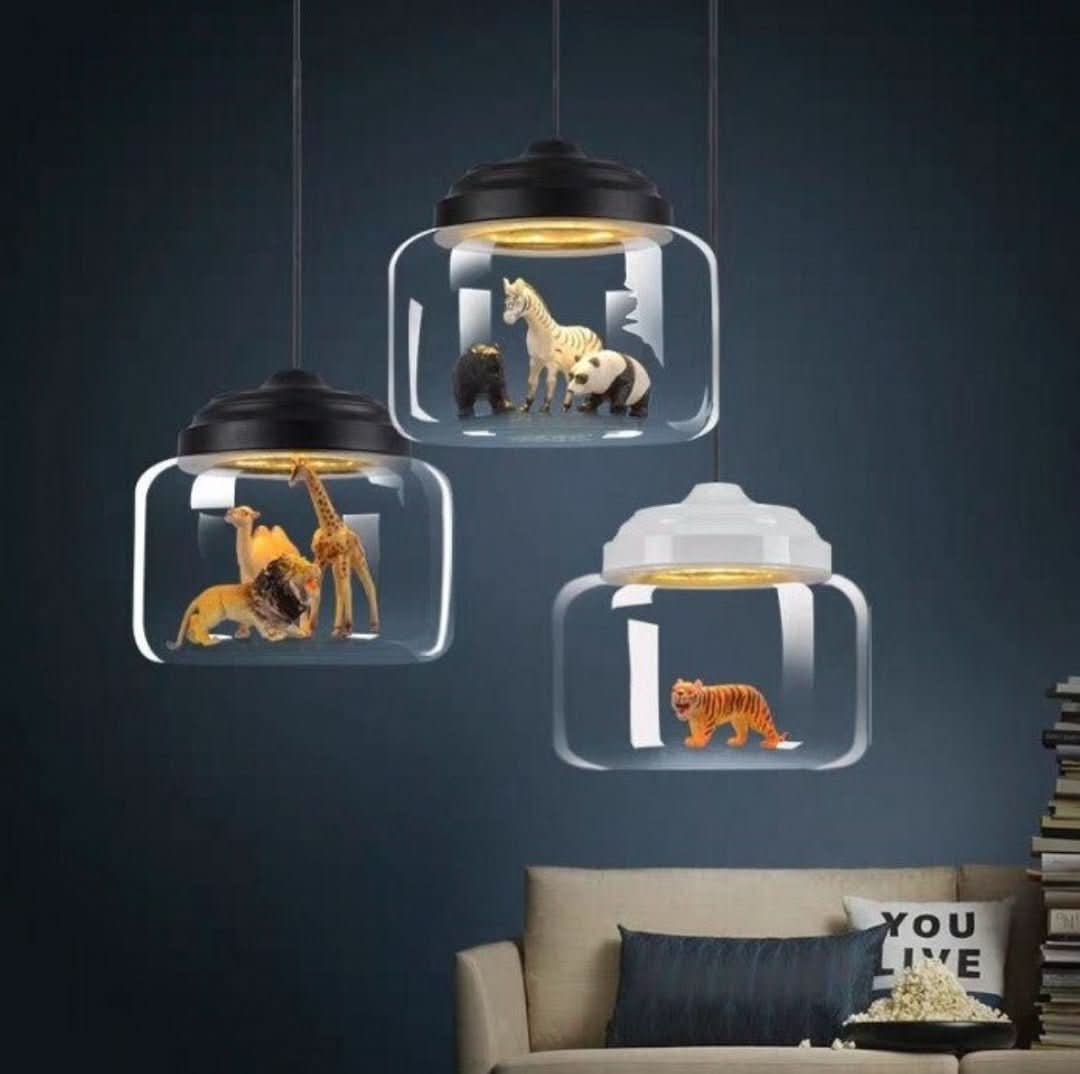 Speelse Dieren Hanglamp - ZooLuma