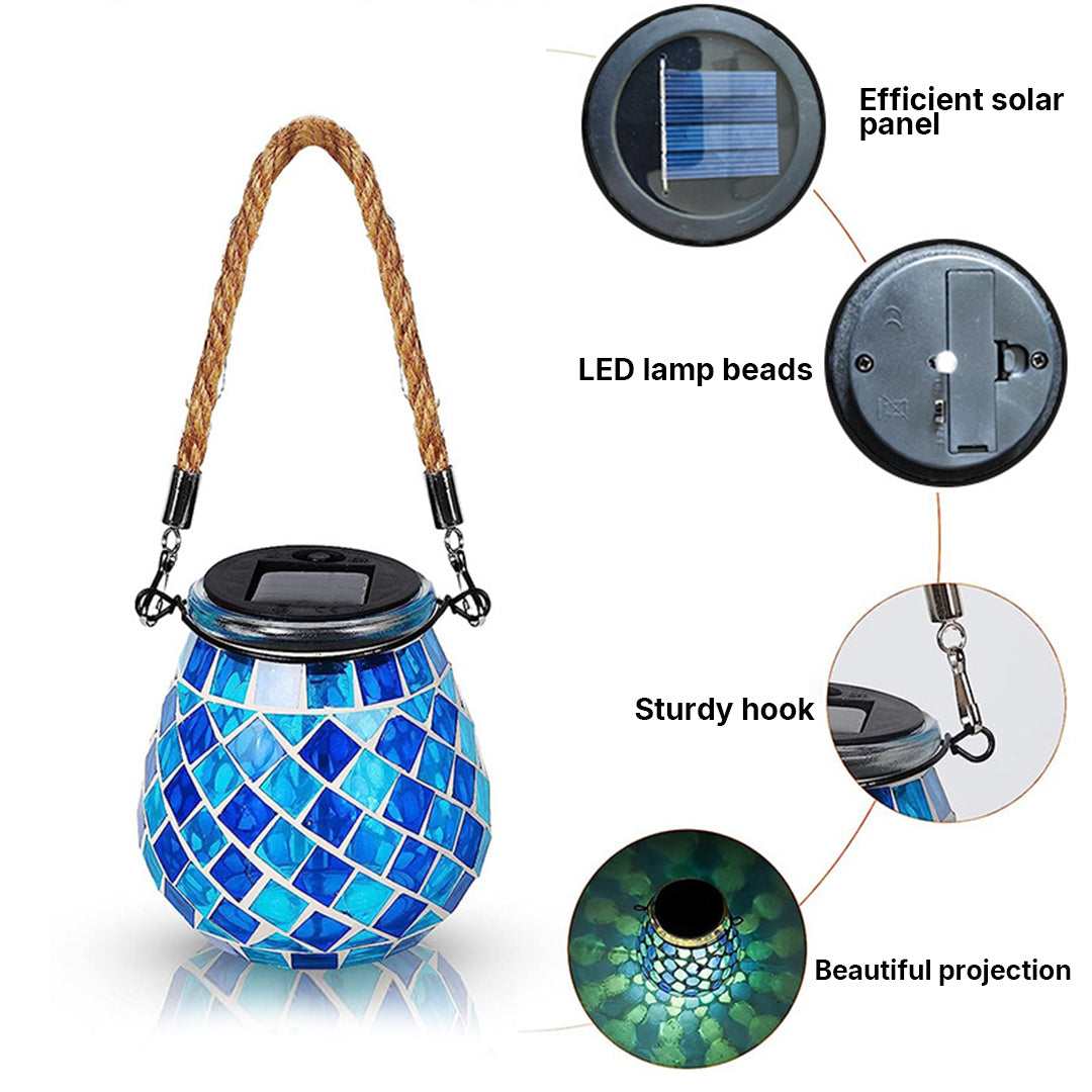 Betoverende Handgemaakte Solar LED Tuinlamp (IP65) - LumiVitra
