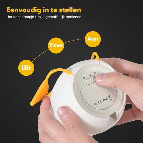 Nachtlamp voor Kinderen - LumiCuddle