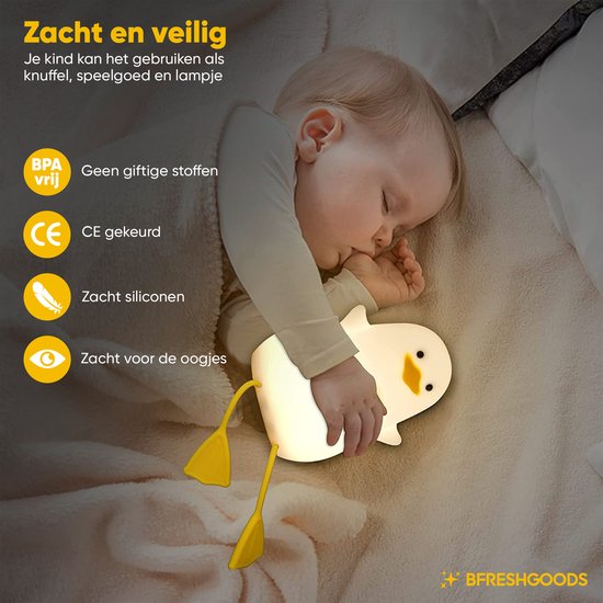Nachtlamp voor Kinderen - LumiCuddle