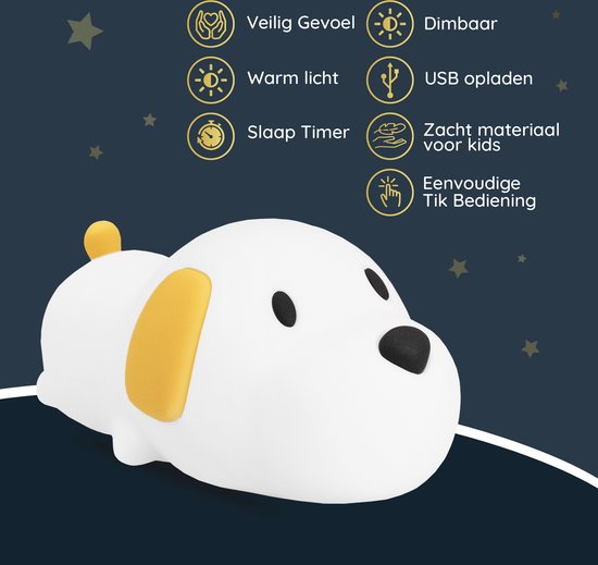 Nachtlamp voor Kinderen - LumiCuddle