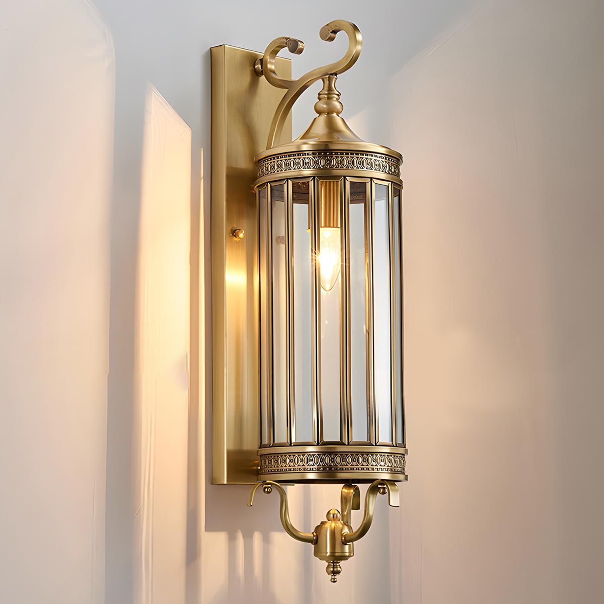 Vintage LED Wandlamp voor Buiten (IP65) - Castora