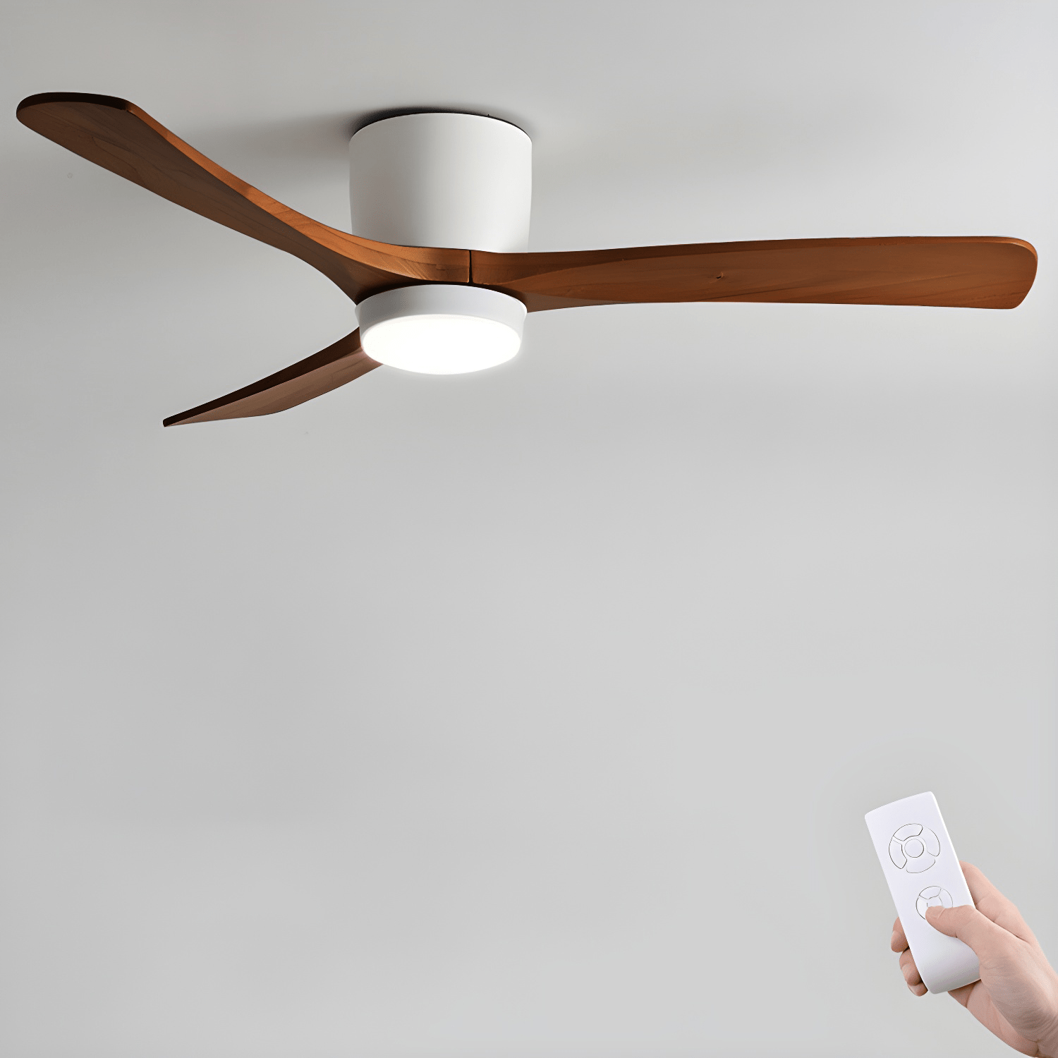 Scandinavische Plafondventilator (LED) - NordiBreeze™