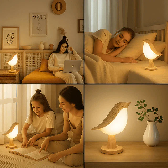 LED Vogel Nachtlamp - AviLume