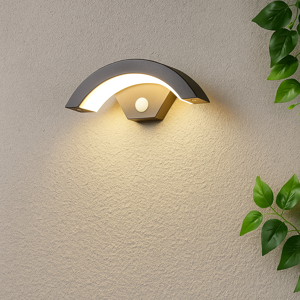 LED Buitenlamp (IP65) met Bewegingssensor - LumiGuard