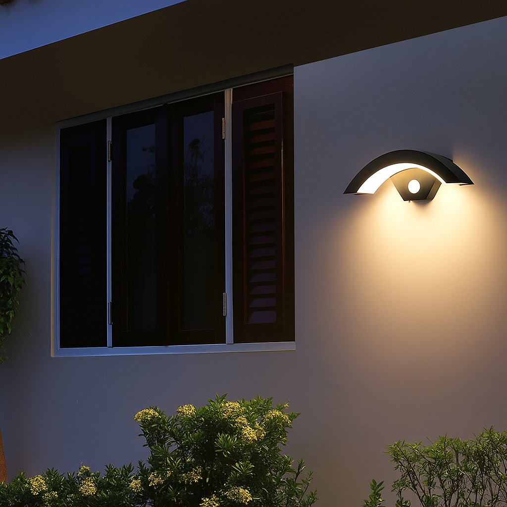 LED Buitenlamp (IP65) met Bewegingssensor - LumiGuard